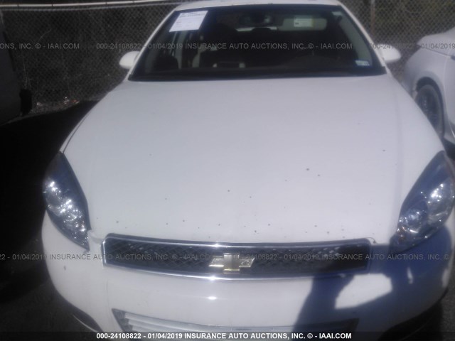 2G1WD58C669381466 - 2006 CHEVROLET IMPALA SUPER SPORT WHITE photo 6