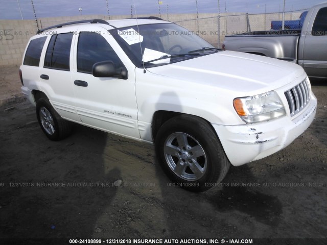 1J4GX48S04C250795 - 2004 JEEP GRAND CHEROKEE LAREDO/COLUMBIA/FREEDOM 白色 照片 1