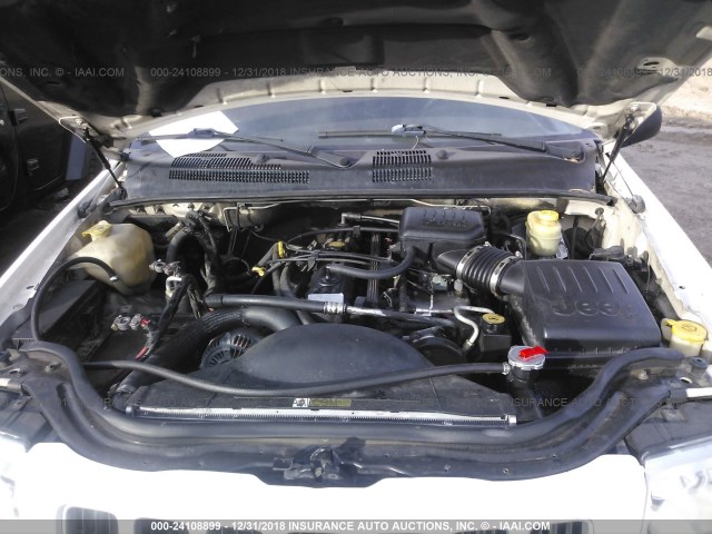 1J4GX48S04C250795 - 2004 JEEP GRAND CHEROKEE LAREDO/COLUMBIA/FREEDOM 白色 照片 10