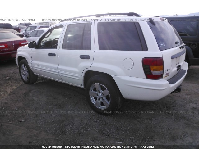 1J4GX48S04C250795 - 2004 JEEP GRAND CHEROKEE LAREDO/COLUMBIA/FREEDOM 白色 照片 3