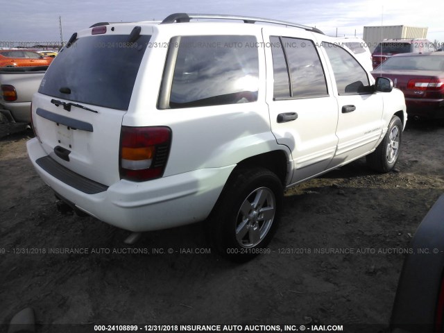 1J4GX48S04C250795 - 2004 JEEP GRAND CHEROKEE LAREDO/COLUMBIA/FREEDOM 白色 照片 4