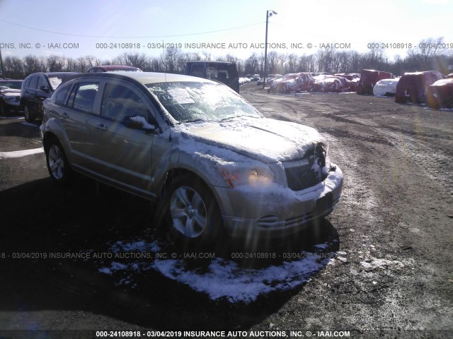 1B3CB4HA6AD535373 - 2010 DODGE CALIBER SXT GOLD photo 1