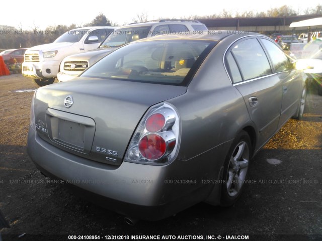 1N4BL11D75N452650 - 2005 NISSAN ALTIMA SE/SL/SE-R GRAY photo 4