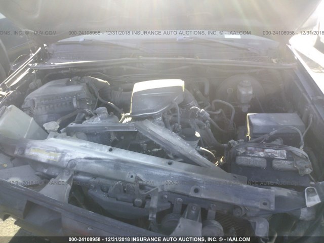 5TETX22N68Z487018 - 2008 TOYOTA TACOMA ACCESS CAB ლურჯი ფოტო 10