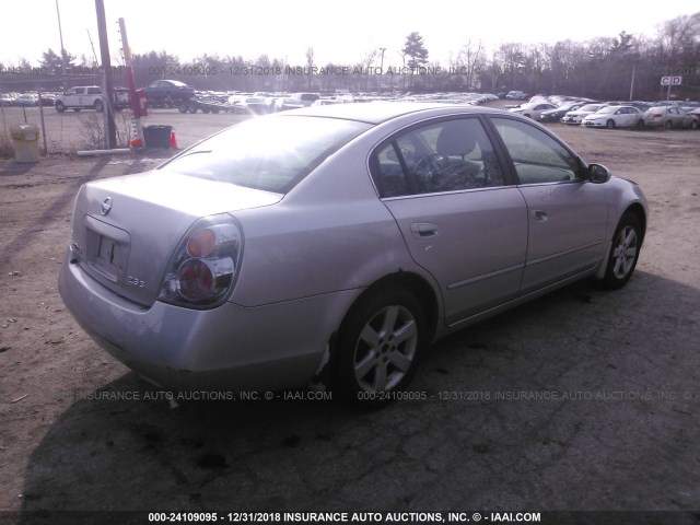 1N4AL11E14C128219 - 2004 NISSAN ALTIMA S/SL SILVER photo 4