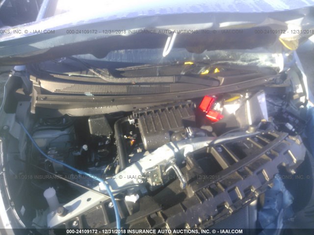 ML32F3FJ1JHF05434 - 2018 MITSUBISHI MIRAGE G4 ES Көк фото 10