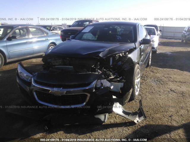 1G11C5SL9EF140450 - 2014 CHEVROLET MALIBU 1LT BLACK photo 6