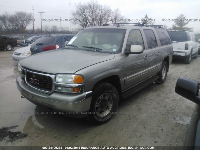 1GKFK16Z82J335766 - 2002 GMC YUKON XL K1500 GOLD photo 2