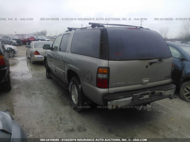 1GKFK16Z82J335766 - 2002 GMC YUKON XL K1500 GOLD photo 3