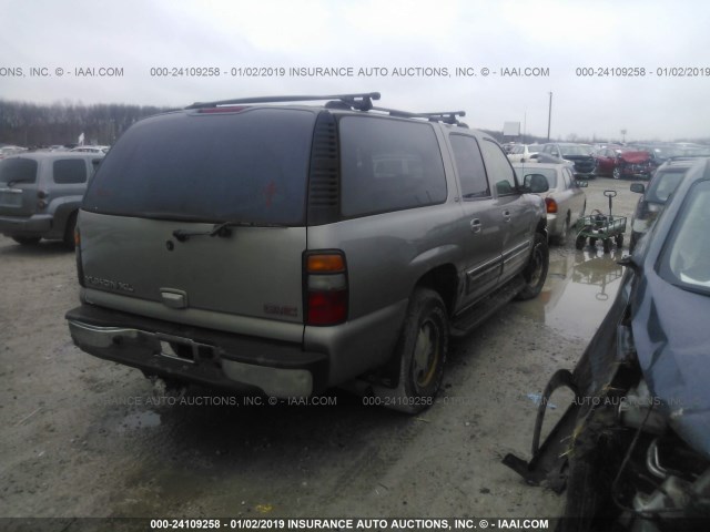 1GKFK16Z82J335766 - 2002 GMC YUKON XL K1500 GOLD photo 4