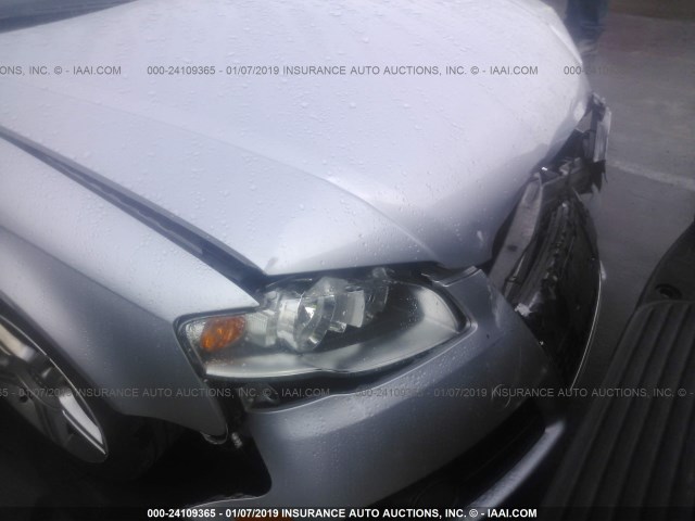 WAUAF78E58A023529 - 2008 AUDI A4 2.0T SILVER photo 6