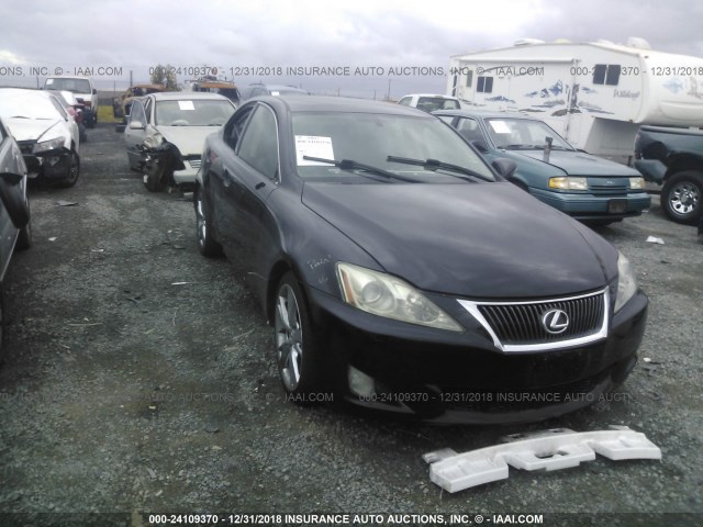 JTHBK262295089494 - 2009 LEXUS IS 250 BLACK photo 1