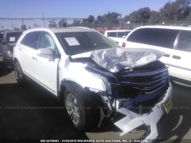 1GYKNBRS8HZ202919 - 2017 CADILLAC XT5 LUXURY WHITE photo 1