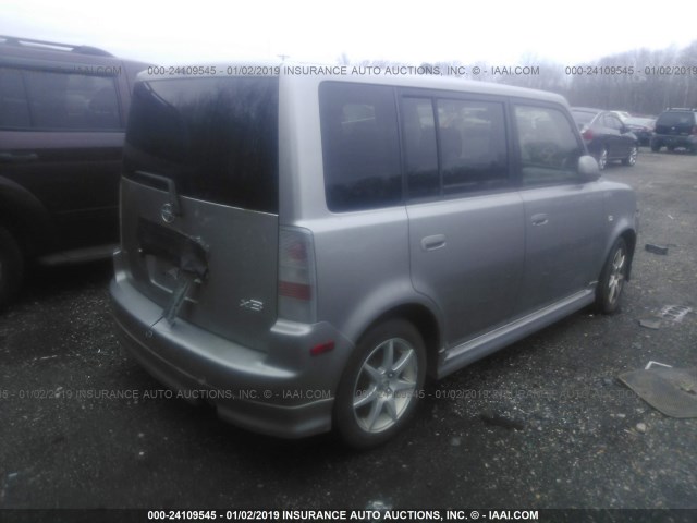 JTLKT324264067576 - 2006 TOYOTA SCION XB Сұр фото 4