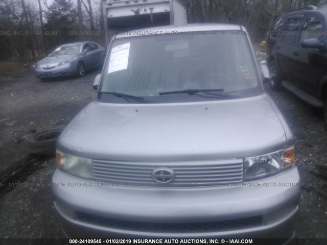 JTLKT324264067576 - 2006 TOYOTA SCION XB Сұр фото 6