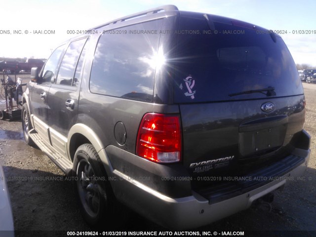 1FMFU17575LA63913 - 2005 FORD EXPEDITION EDDIE BAUER BROWN photo 3