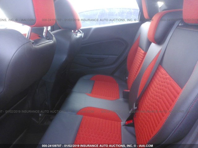 3FADP4GX4EM156396 - 2014 FORD FIESTA ST ORANGE photo 8