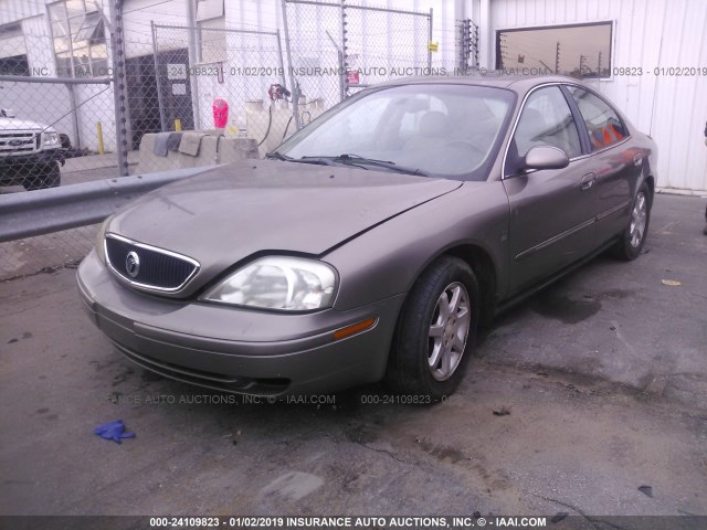 1MEFM55S72A616554 - 2002 MERCURY SABLE LS PREMIUM GOLD photo 2