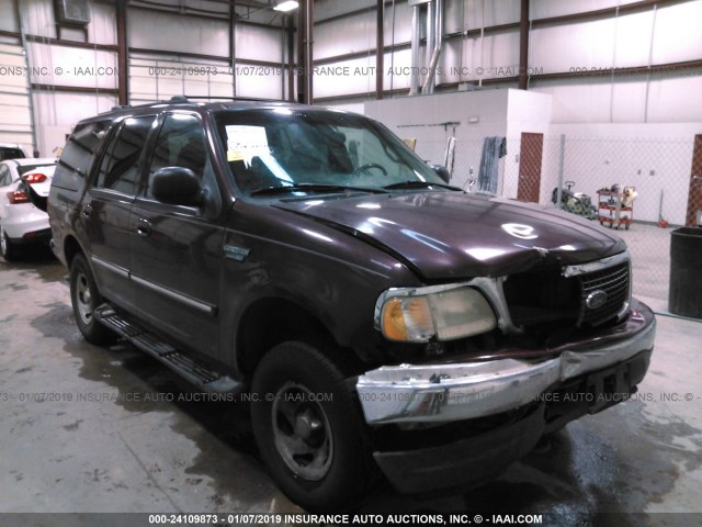 1FMPU16L1YLB47444 - 2000 FORD EXPEDITION XLT MAROON photo 1