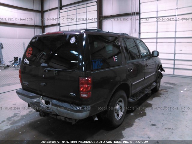 1FMPU16L1YLB47444 - 2000 FORD EXPEDITION XLT MAROON photo 4