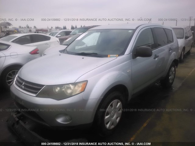 JA4MS31X77U004441 - 2007 MITSUBISHI OUTLANDER ES/LS Gümüş foto 2