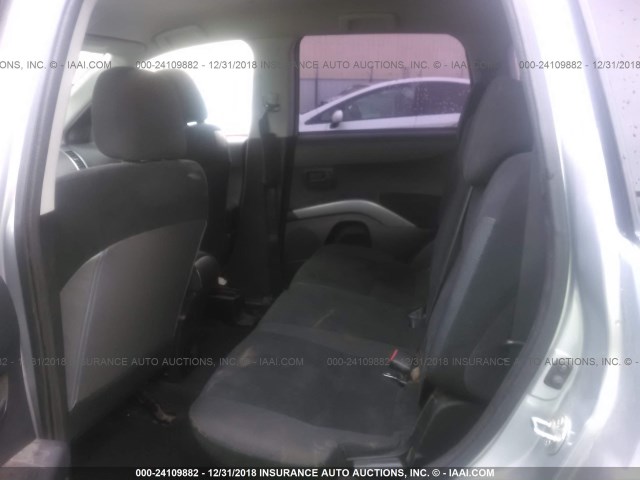 JA4MS31X77U004441 - 2007 MITSUBISHI OUTLANDER ES/LS Gümüş foto 8