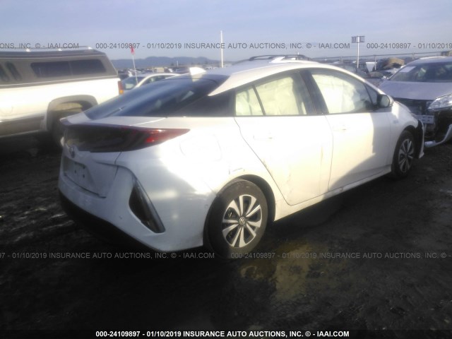 JTDKARFP9H3001866 - 2017 TOYOTA PRIUS PRIME  白色 照片 4