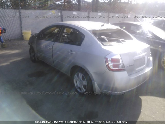 3N1AB61E07L669445 - 2007 NISSAN SENTRA 2.0/2.0S/2.0SL SILVER photo 3