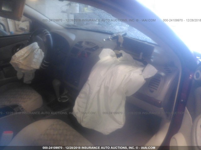 1G1ZT528X5F203473 - 2005 CHEVROLET MALIBU LS RED photo 5