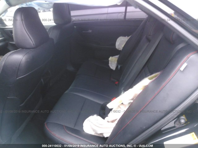4T1BF1FK6GU141983 - 2016 TOYOTA CAMRY LE/XLE/SE/XSE შავი ფოტო 8