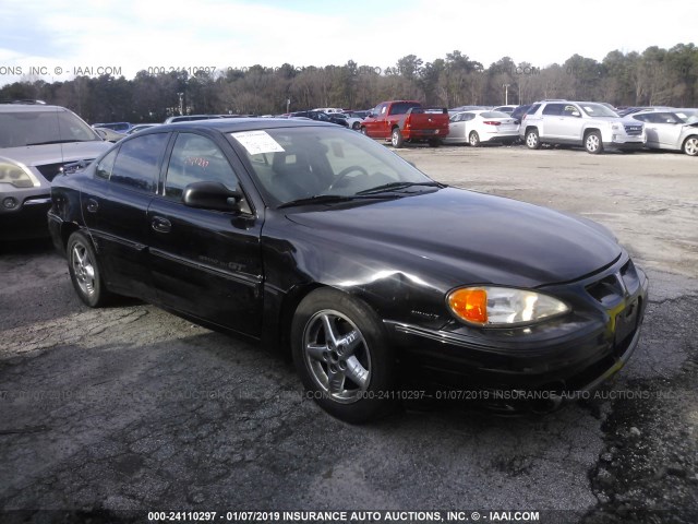 1G2NV52E5YC553934 - 2000 PONTIAC GRAND AM GT1 BLACK photo 1