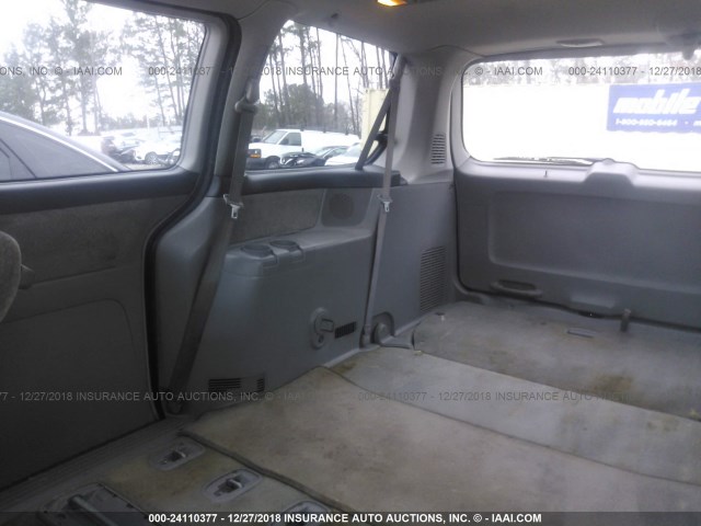 2HKRL18571H542849 - 2001 HONDA ODYSSEY LX SILVER photo 8