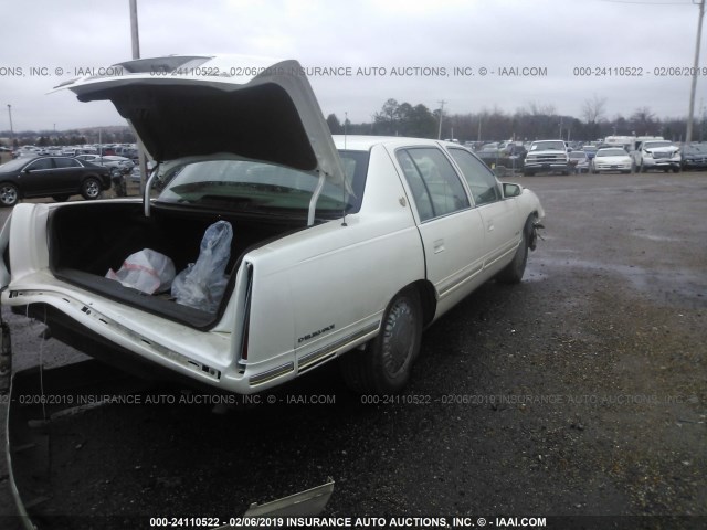 1G6KE54Y4XU768688 - 1999 CADILLAC DEVILLE DELEGANCE CREAM photo 4