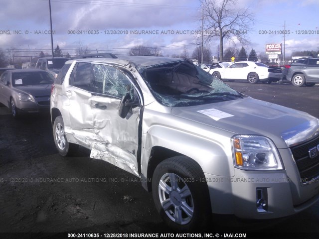 2GKALREK3F6221932 - 2015 GMC TERRAIN SLE GOLD photo 6