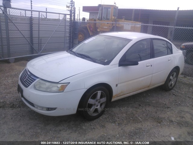 1G8AL55F36Z104678 - 2006 SATURN ION LEVEL 3 WHITE photo 2