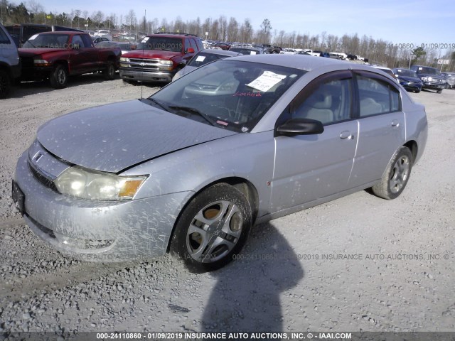 1G8AK52F34Z231063 - 2004 SATURN ION LEVEL 3 SILVER photo 2