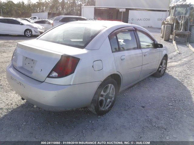 1G8AK52F34Z231063 - 2004 SATURN ION LEVEL 3 银色 照片 4