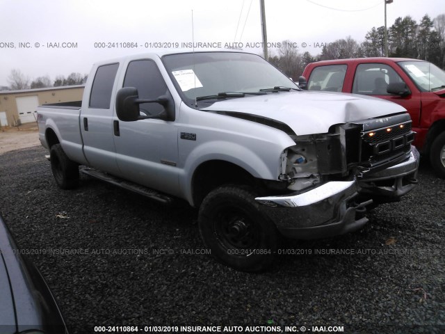 1FTSW31P84EA99776 - 2004 FORD F350 SRW SUPER DUTY SILVER photo 1