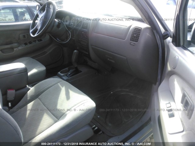 5TEGN92N33Z272429 - 2003 TOYOTA TACOMA DOUBLE CAB PRERUNNER GRAY photo 5