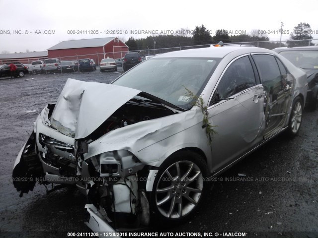 1G1ZK57768F290490 - 2008 CHEVROLET MALIBU LTZ SILVER photo 2