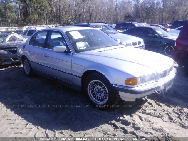 WBAGF8324WDL56474 - 1998 BMW 740 I AUTOMATIC SILVER photo 1