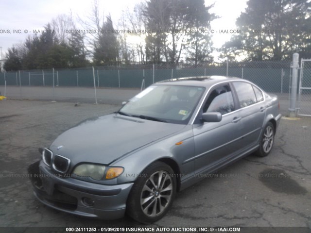 WBAEW53473PG10425 - 2003 BMW 330 XI GRAY photo 2