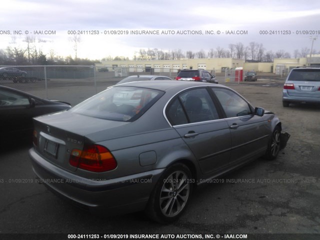 WBAEW53473PG10425 - 2003 BMW 330 XI GRAY photo 4