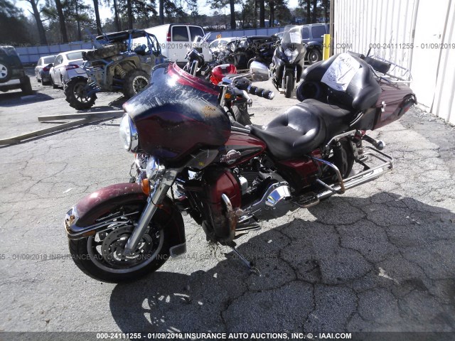 1HD1FCW176Y617926 - 2006 HARLEY-DAVIDSON FLHTCUI RED photo 2