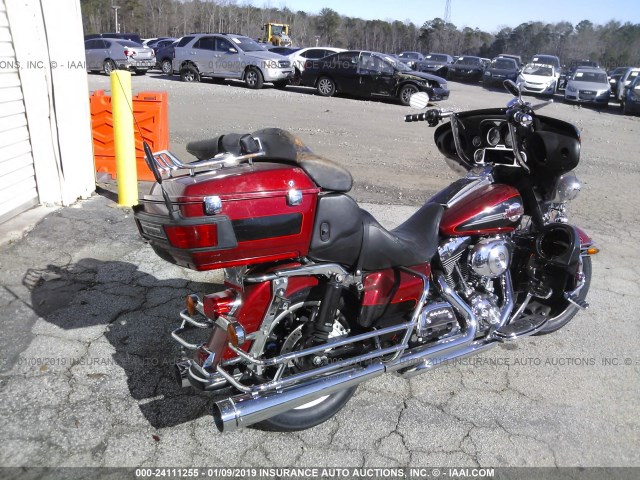 1HD1FCW176Y617926 - 2006 HARLEY-DAVIDSON FLHTCUI RED photo 4