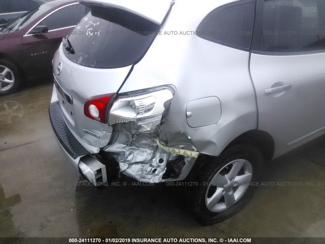 JN8AS5MT7CW277802 - 2012 NISSAN ROGUE S/SV SILVER photo 6