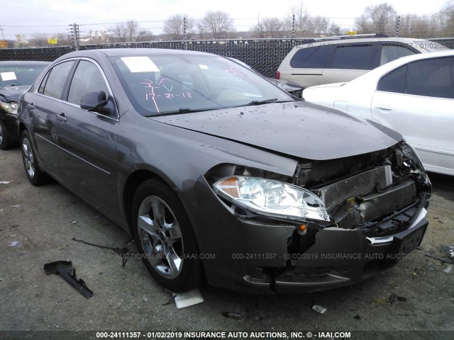 1G1ZB5EB9AF218745 - 2010 CHEVROLET MALIBU LS BROWN photo 1