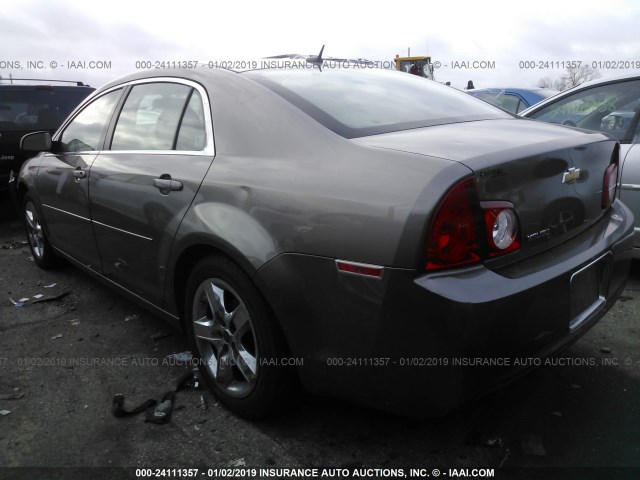 1G1ZB5EB9AF218745 - 2010 CHEVROLET MALIBU LS BROWN photo 3