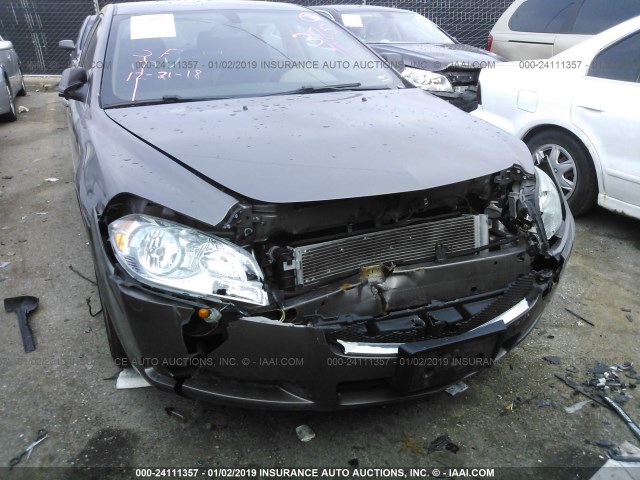 1G1ZB5EB9AF218745 - 2010 CHEVROLET MALIBU LS BROWN photo 6