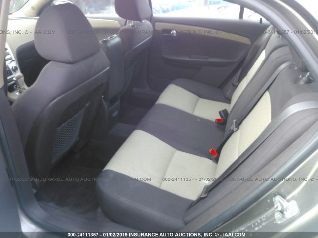 1G1ZB5EB9AF218745 - 2010 CHEVROLET MALIBU LS BROWN photo 8